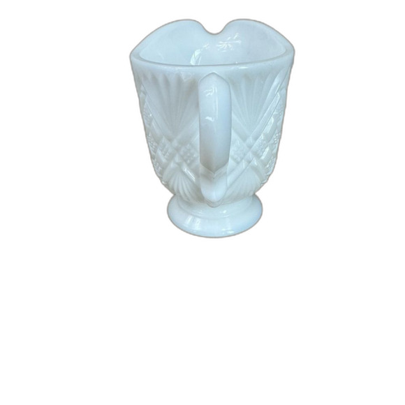 Vintage Milk Glass Replacement Creamer for Cream and Sugar Set - Picture 4 of 7